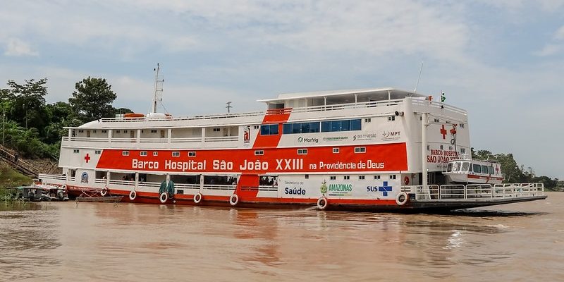 O Barco Hospital São João XXIII inicia nova expedição do Governo do Amazonas, na sexta-feira (31), desta vez levando atendimentos em saúde para moradores da comunidade Bom Jesus do Puduari, no município de Novo Airão (a 115 quilômetros de Manaus), e moradores de localidades vizinhas. A ação é resultado de parceria da Secretaria de Estado de Saúde (SES-AM) com a Associação e a Fraternidade Lar São Francisco de Assis.